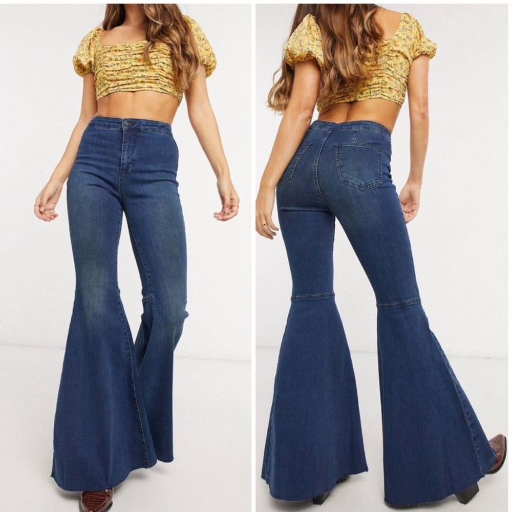 NWOT - Free People Just Float On Flare Jeans